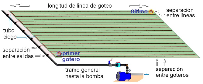 Riego por goteo